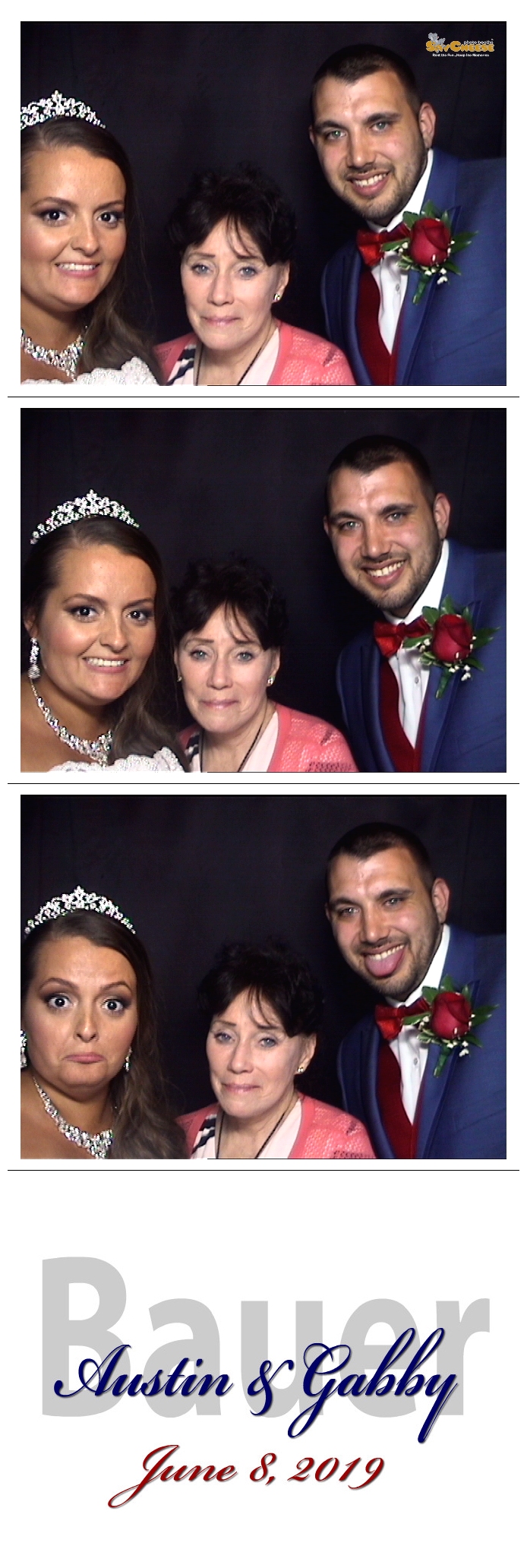 Bauer / Gregory Wedding  | View more photos from the event at gallery.saycheesephotobooth.com/u/SayCheesePhotoBooth/Bauer-Gregory-Wedding